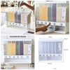 Wall-Mounted Multi-Section Grain & Rice Dispenser