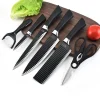 6pcs Stainless Steel Kitchen Knife Set