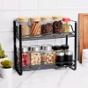 Premium Quality 2 Layer Spice Jar Rack
