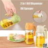 2 in 1 Oil Bottle, Oil Spray