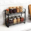 Premium Quality 2 Layer Spice Jar Rack - Image 2