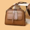 Genuine Soft Leather Handbag - Image 2