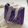 Rhombic-Handmade Knitted Bag - Image 2